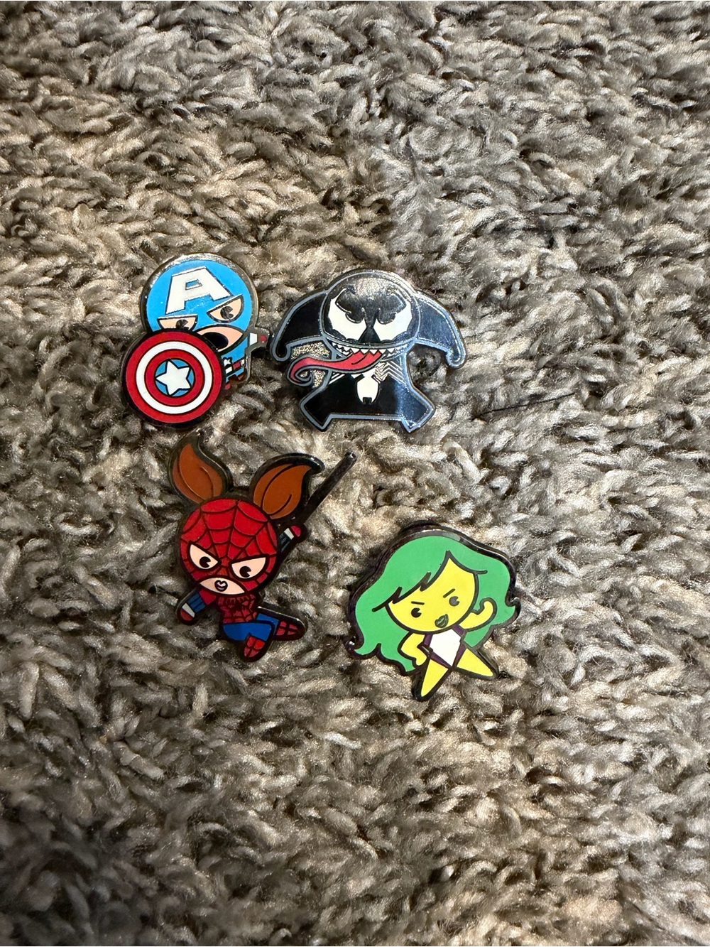 Disney Marvel Superhero Enamel Pins